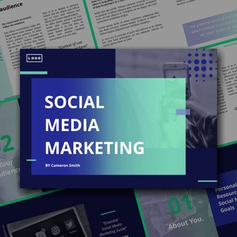 Free booklet marketing template