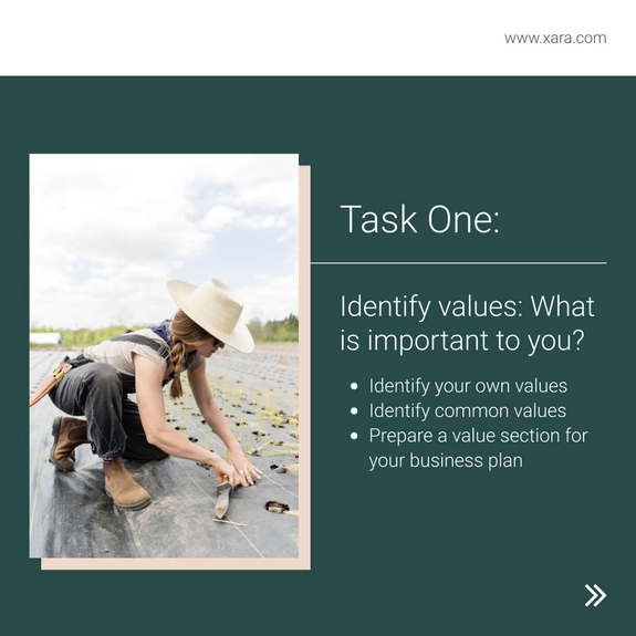 Free carousel sustainable business template