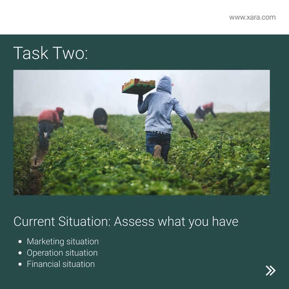 Free carousel sustainable business template