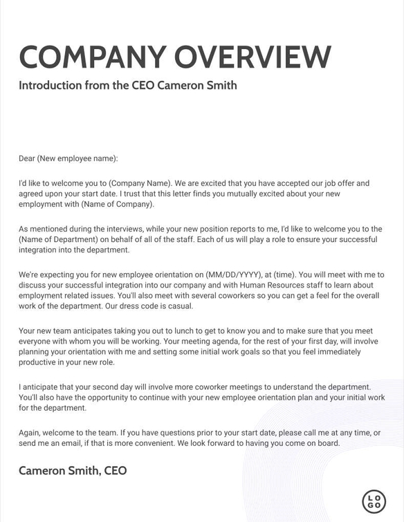 Free catalog business template