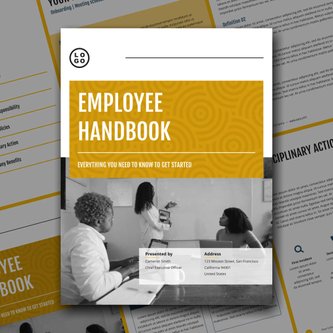 Free catalog corporate template