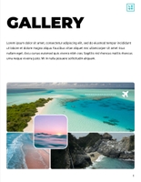 Free catalog travel template