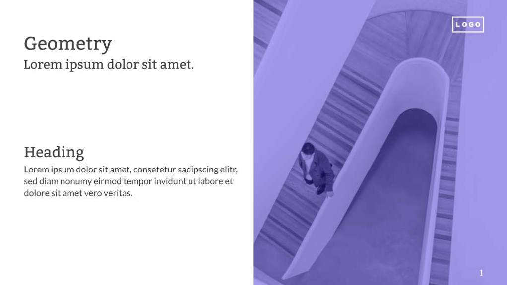 Free presentation architecture template
