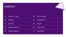 Free presentation b2b sales deck template