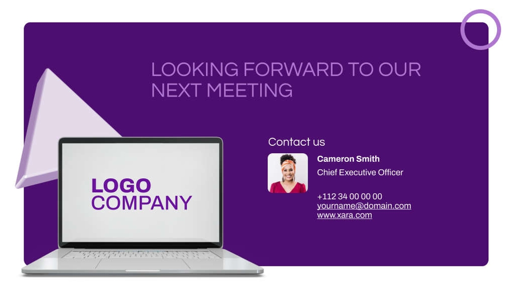 Free presentation b2b sales deck template