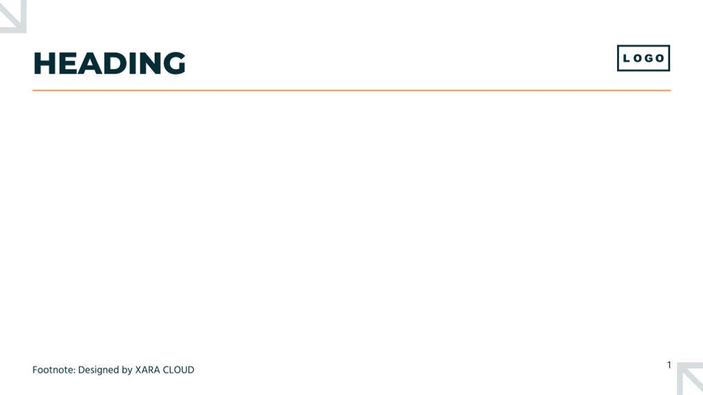 Free presentation bold business template