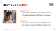 Free presentation bold business template