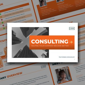 Free präsentationen   bold business template