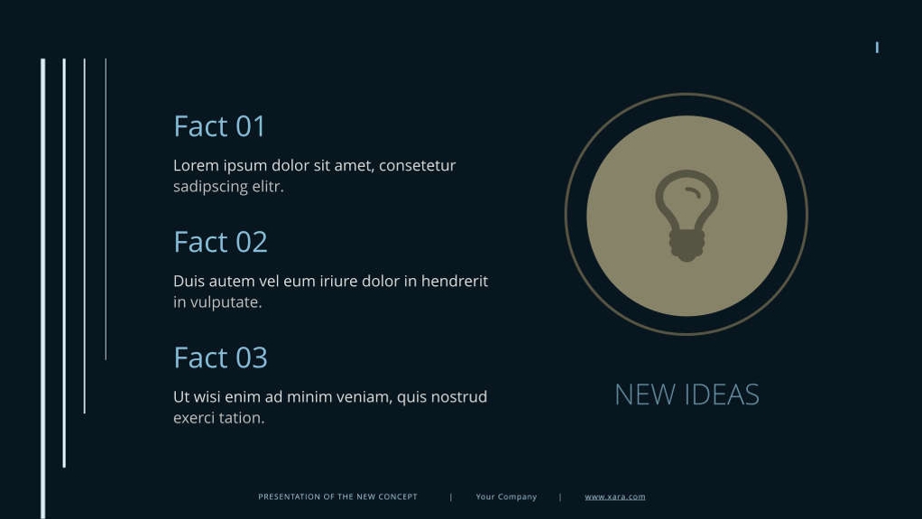 Free presentation business template