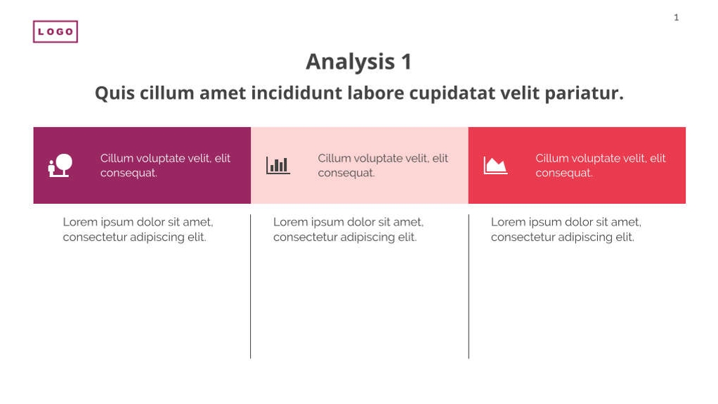Free presentation business case template