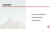 Free presentation business model template