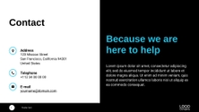 Free presentation business pitch template