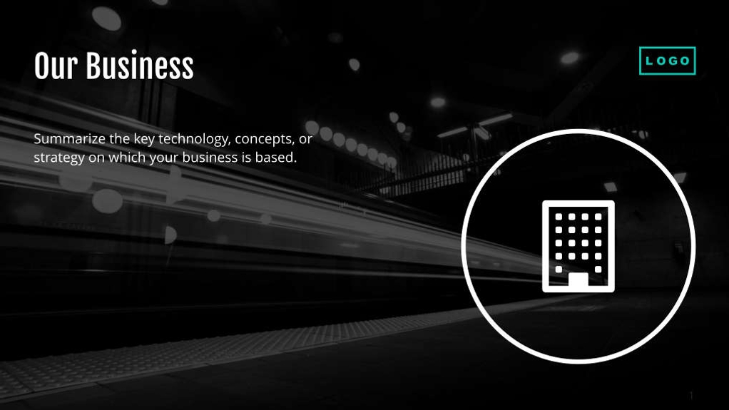 Free presentation business plan template