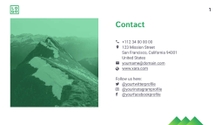 Free presentation campsite template