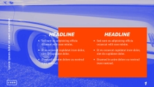 Free presentation car template