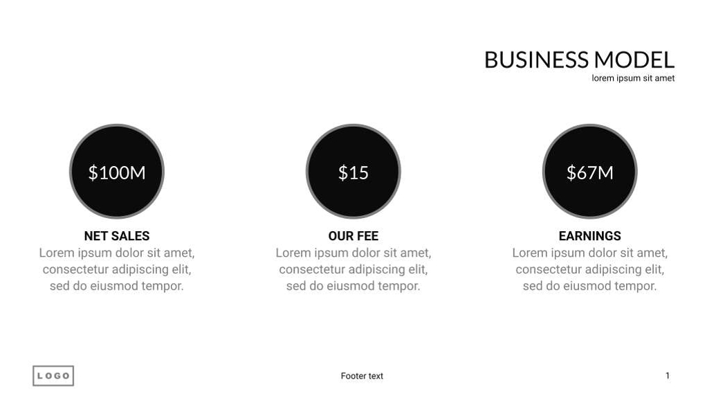 Free presentation company template