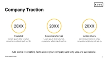 Free presentation company profile template
