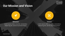 Free presentation company profile template