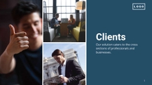 Free presentation company profile template