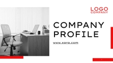 Free presentation company profile template
