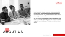 Free presentation company profile template