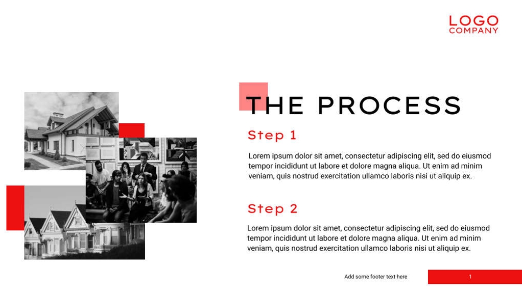 Free presentation company profile template