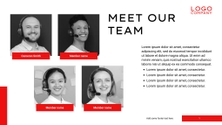 Free presentation company profile template