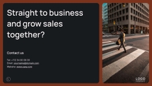 Free presentation company profile template