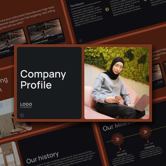 Free präsentationen   company profile template