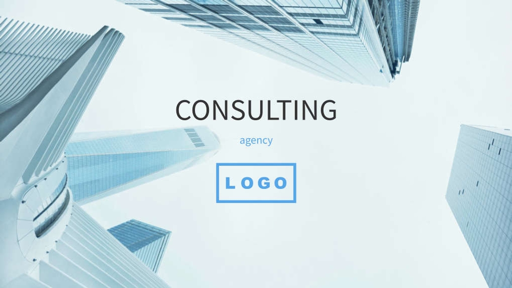 Free presentation consulting agency template