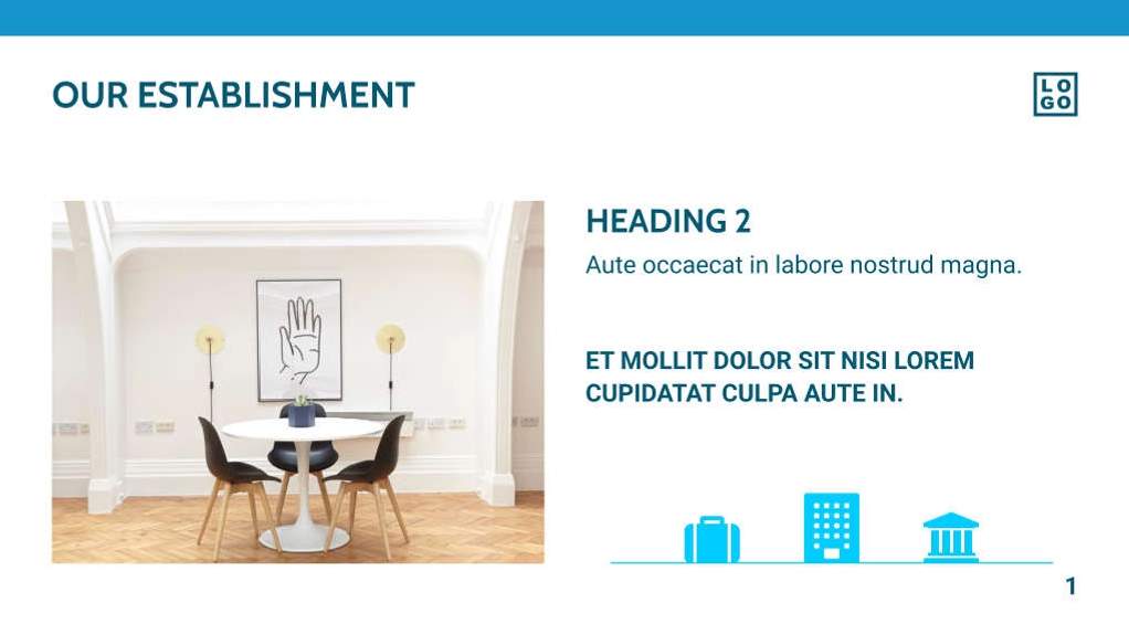 Free presentation corporate template