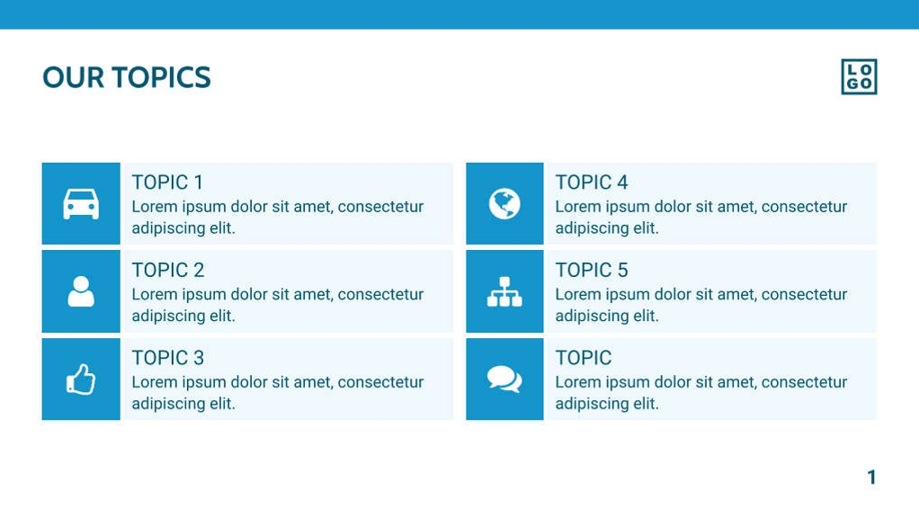 Free presentation corporate template