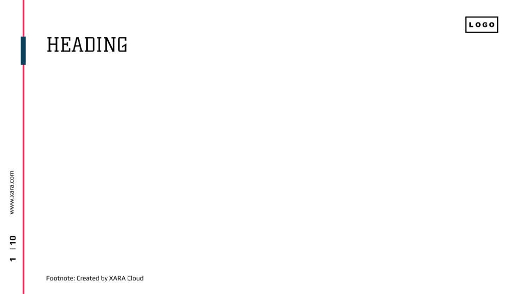 Free presentation digital business template