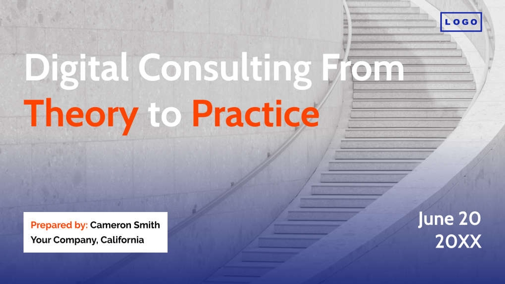 Free presentation consulting firm template