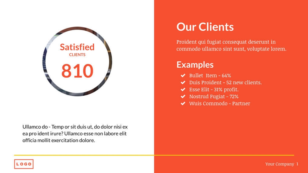 Free presentation enterprise template