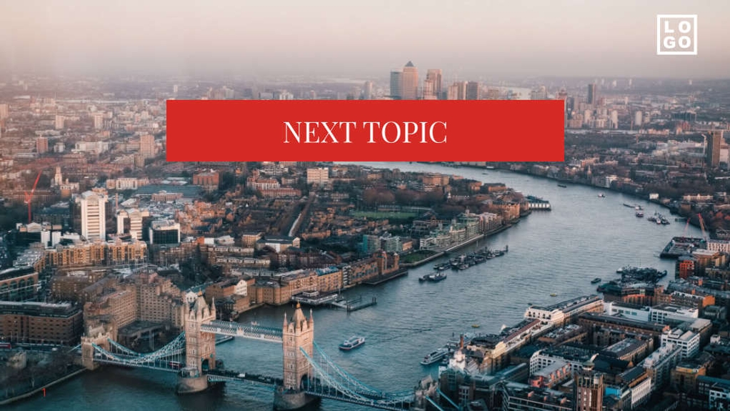 Free presentation explore london template