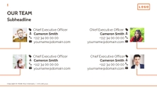 Free presentation food delivery service template