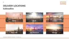 Free presentation food delivery service template