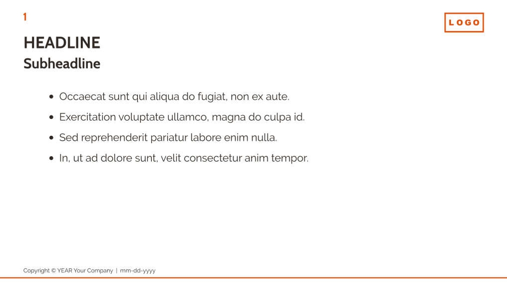 Free presentation food delivery service template