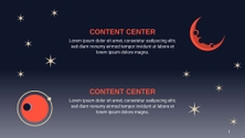 Free presentation galaxy template