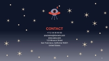 Free presentation galaxy template