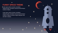 Free presentation galaxy template