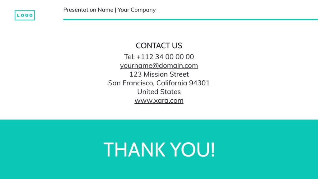 Free presentation goal setting template