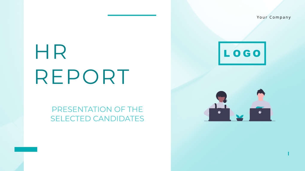 Free presentation hr report template