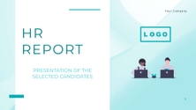 Free presentation hr report template