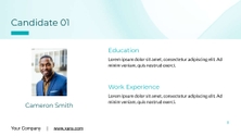 Free presentation hr report template