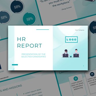 Free präsentationen  hr report template