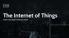 Free präsentationen iot consulting template
