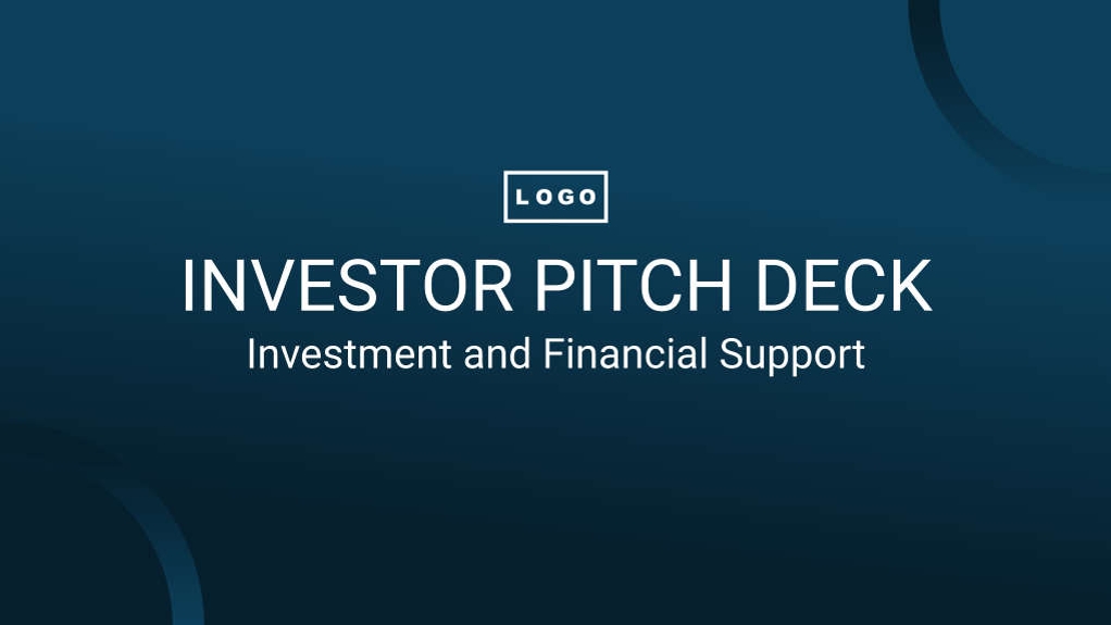 Free presentation investor pitch deck template