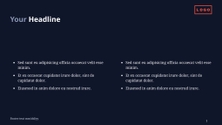 Free presentation investor relations template